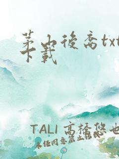 茅山后裔txt下载