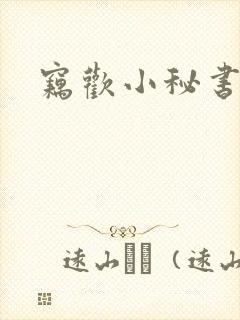 窃欢小秘书
