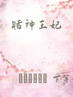 赌神王妃