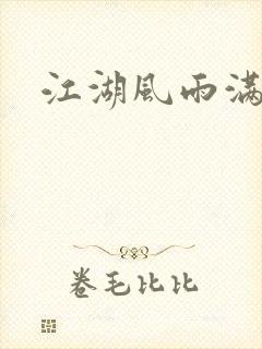 江湖风雨满天晴