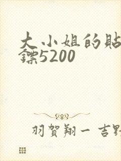 大小姐的贴身保镖5200