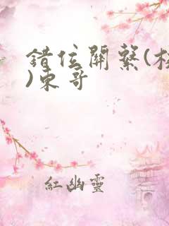 错位关系(校园)东哥