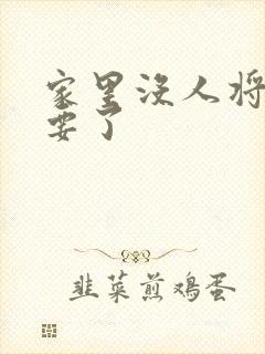 家里没人将姐姐要了