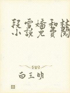 段雪娇和林杰的小说免费阅读