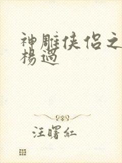 神雕侠侣之我是杨过