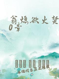 翁熄欲火焚身50章