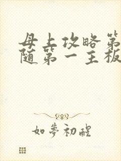 母上攻略第竹影随第一主板网