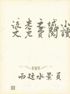 流光之城小说全文免费阅读