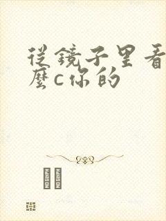从镜子里看我怎么c你的