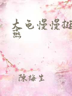 大龟慢慢挺进张燕