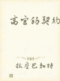 高官的契约情人