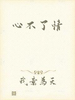 心不了情