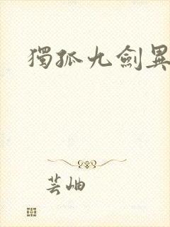 独孤九剑异世录