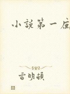 小说第一庶女