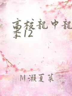 高校龙中龙第二季12