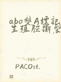 abo双A标记生殖腔撕裂