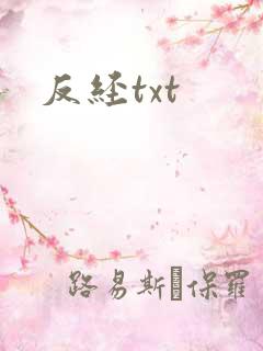 反经txt
