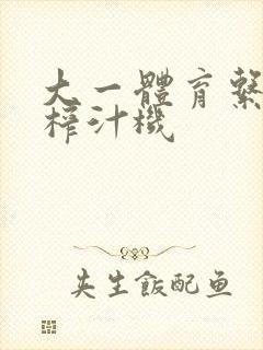 大一体育系精牛榨汁机