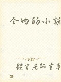 全肉的小说