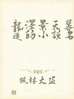 龙泽景天慕容青莲的小说名字