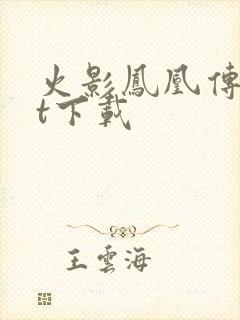 火影凤凰传txt下载