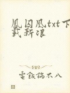 凤囚凰txt下载新浪