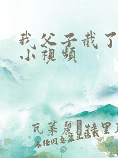 我父子截了一段小视频