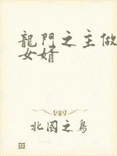 龙门之主做上门女婿