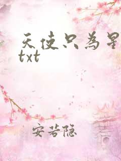 天使只为星夜哭txt