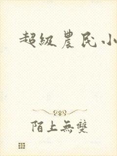 超级农民小说