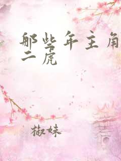 那些年主角是贾二虎