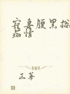 宠妻腹黑总裁太痴情