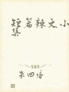 短篇辣文小说合集