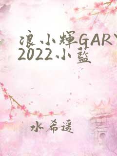 浪小辉GARY2022小蓝