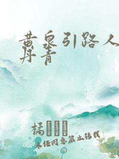 黄泉引路人 碎丹青