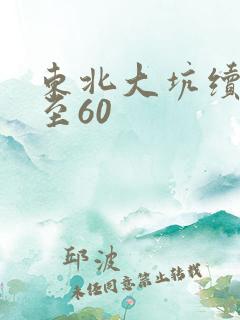东北大坑续集1至60