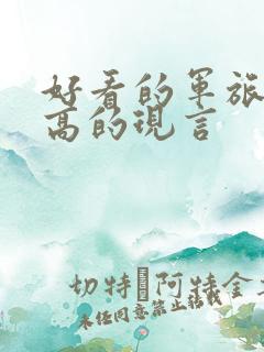 好看的军旅肉质高的现言