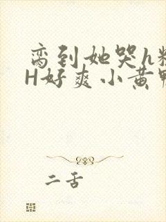 脔到她哭h粗话H好爽小黄鸭视频