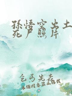 孙悟空出土后的死尸照片