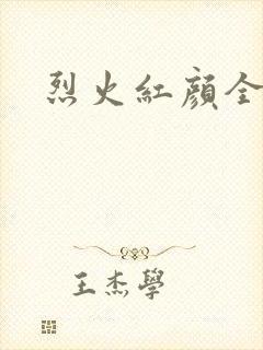 烈火红颜全集