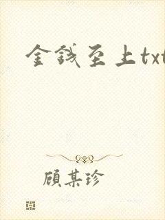 金钱至上txt