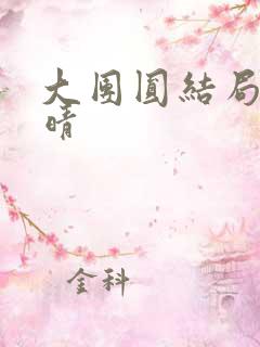 大团圆结局苏玉晴