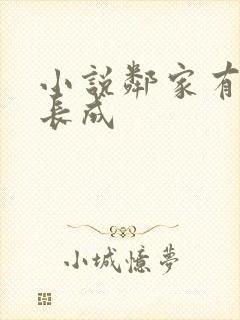 小说邻家有女初长成