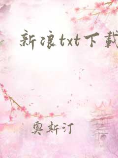 新浪txt下载