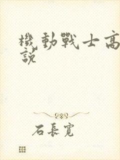 机动战士高达小说