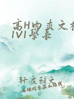 高H肉爽文校园1V1学长