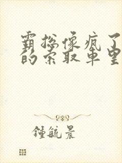 霸总像疯了一样的索取车里