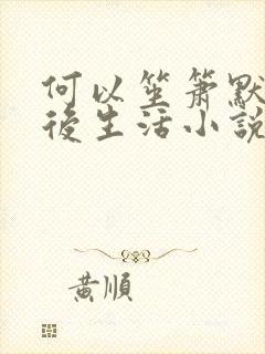 何以笙箫默之婚后生活小说