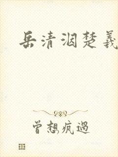 岳清洇楚羲小说