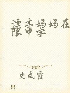 漂亮妈妈在观有限中字